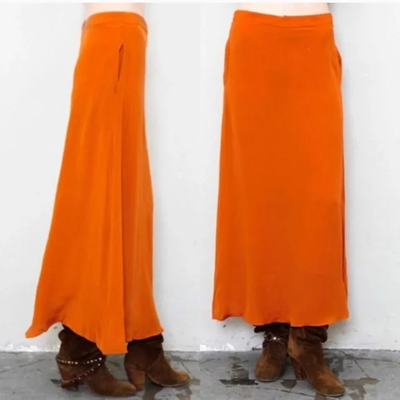 SILK✨One Teaspoon Harlequin Maxi Skirt